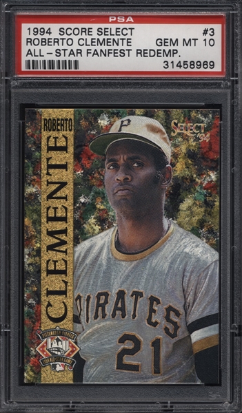 Roberto Clemente 1994 Commemorative factory Baseball